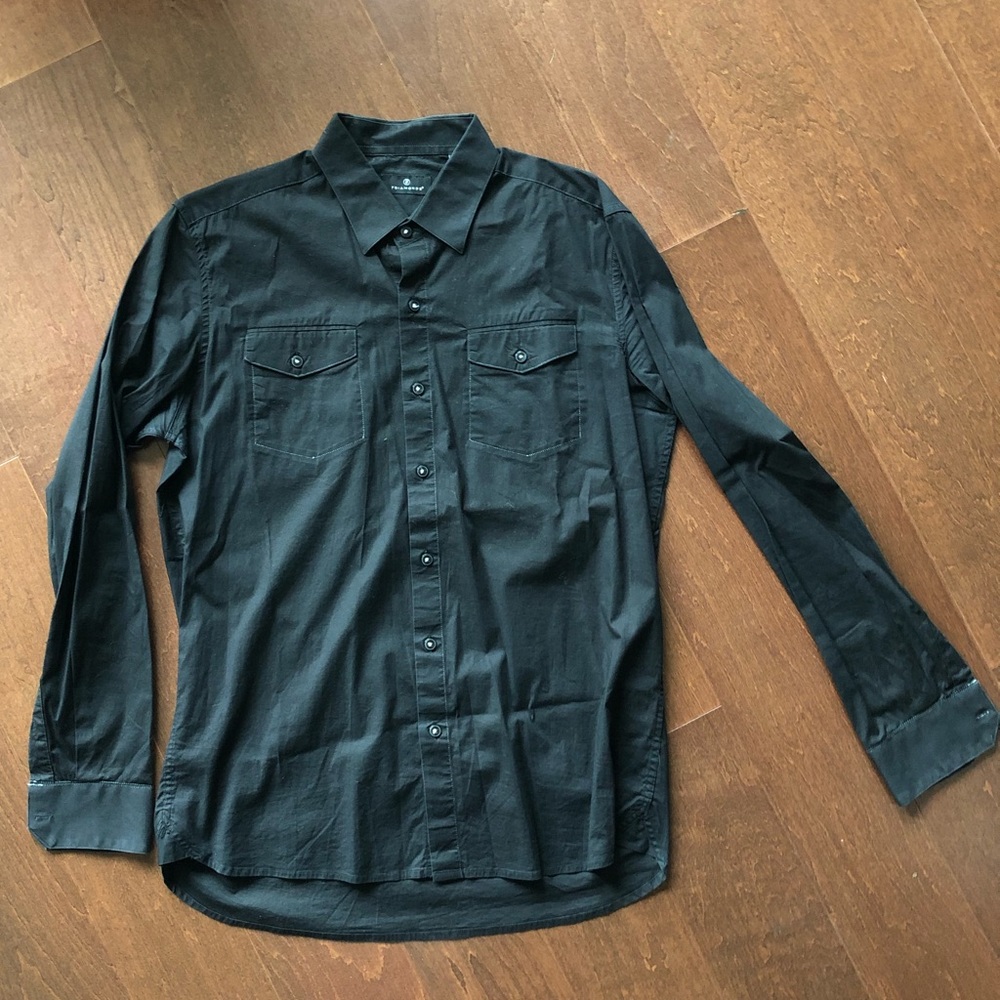 7 Diamond Button-Down Shirt